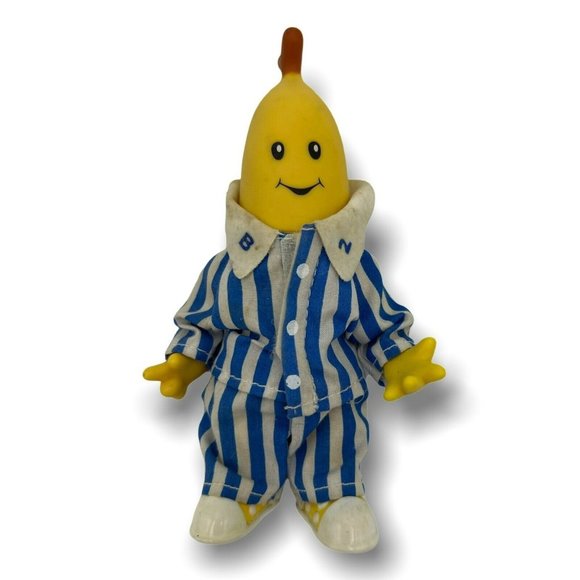 TOMY Toys Rare Vintage Tomy B Figure Bananas In Pajamas Cuddles Ave